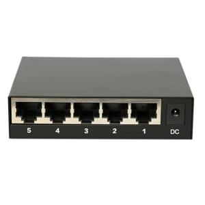 China 10/100/1000M Unmanaged Poe Switch , 5 Port Gigabit Ethernet Switch MTK7530U Chipset on sale