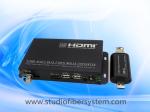 USB3.0 KVM fiber extenders for long distance expansion of the second screen and