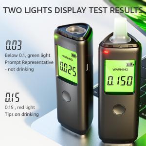 Wholesale Black keychain Alcohol Breathalyzer Dustproof Home Alcohol Breathalyzer Tester from china suppliers