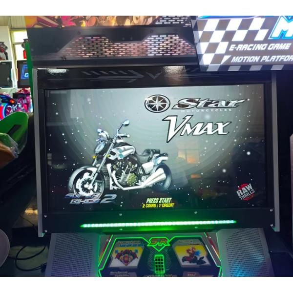 Factory Supplier Luxury Motorcycle Competition Race 2 Player Dynamic Game Machine