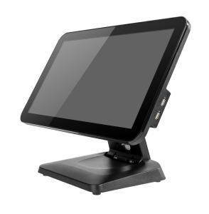 China 15 or 15.6 Inches Display LED Touch Monitor for Foldable Metal Material POS Terminals on sale