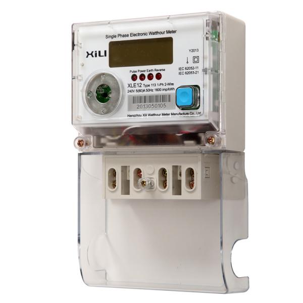 Quality Eletrical smart multifunction energy meter , digital power meter with 1 phase for sale