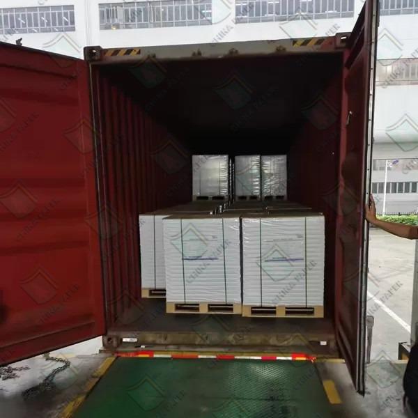 Quality Top Factory Glossy Offset Printing Paper High Opacity Uncoated Woodfree Printing Bond Paper for sale