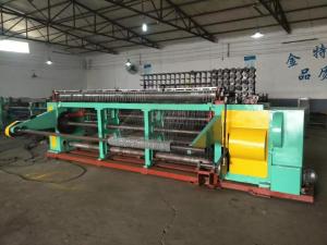 China Chicken Cage Straight And Reverse Wire Mesh Weaving Machine , Hexagonal Wire Mesh Machine on sale