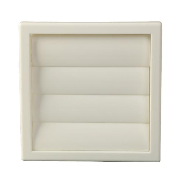 White 100/125/150mm Ventilation Plastic Eggcrate Grille with 3 Years Mechanical Life