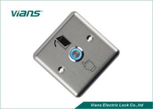 Wholesale Square Access Control Door Exit Button Night Luminous Exit Push Button from china suppliers