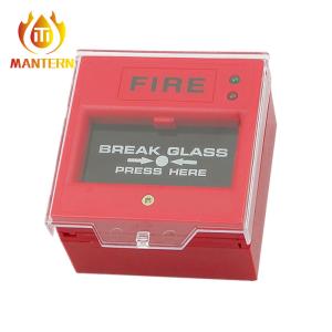 China Fire Fighting Equipment Break Glass Manual Fire Alarm Call Point on sale