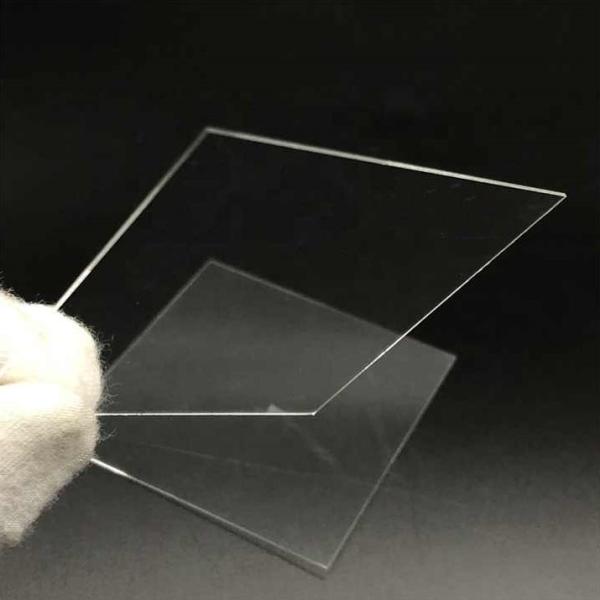 Quality Ultra clear Aluminosilicate glass sheet for AR anti-reflective coating glass processing for sale