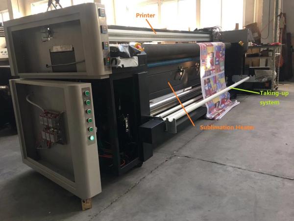 Quality 2.0m Working Width Digital Fabric Printer Heater Sublimation Oven With Filter Fan for sale