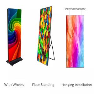 Wholesale Custom Led Display Panels P1.8 Led Poster Video Display Random Android Touch from china suppliers