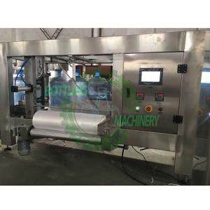 China Automatic Plastic Film Bagging Packer In 5 Gallon Water Bottling Machine on sale