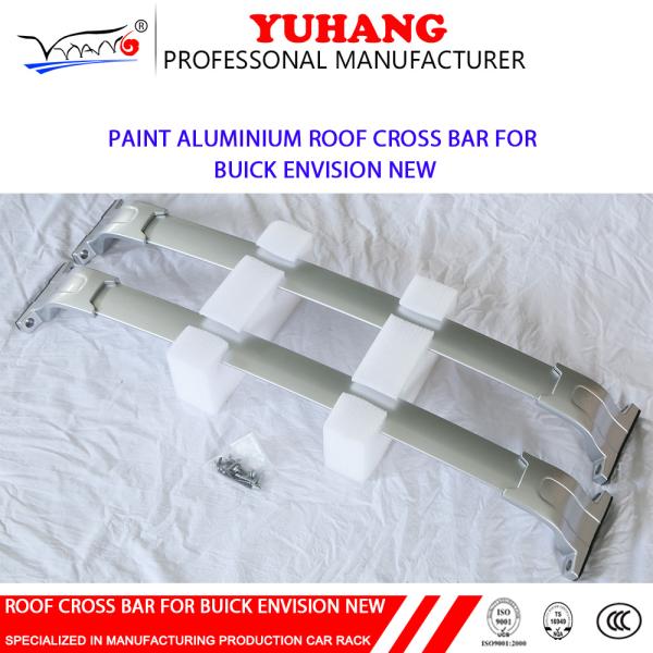 Buick Envision Universal Luggage Rack Cross Bars Silver Color B022A Model