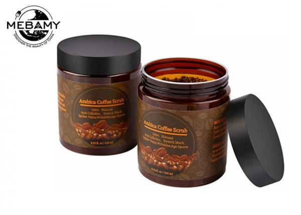 Quality Arabica Organic Coffee Body Scrub Active Ingredients Restores Elasticity Anti Cellulite for sale