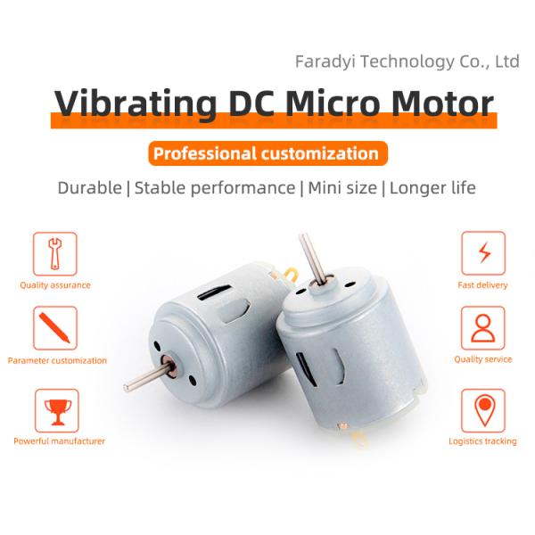 Faradyi Customized Enclosed 25g 5v 6v12v 260 Electric Engine Car Brushless Bldc Dc Motor For Electric Bicycle Home Appliance