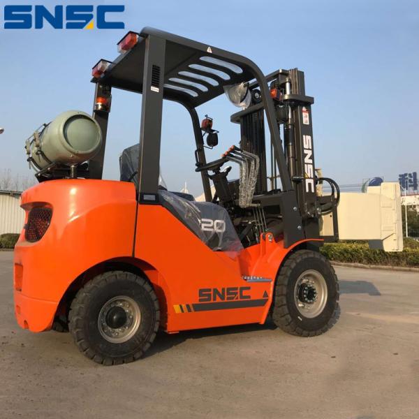 FL20 LPG Gasoline 2 Ton Forklift Truck with Nissan K25 Engine