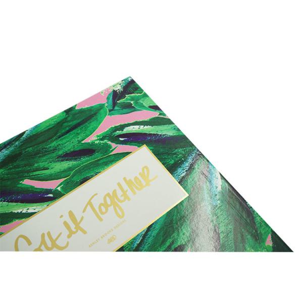 Leaf Spiral Hardcover Journal Notebook Printing Service With Square Back 170*210mm