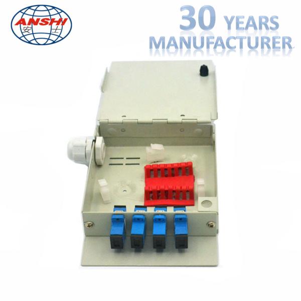 Metal Material Fiber Fiber Distribution Box Waterproof Terminal Box Sc Capacity