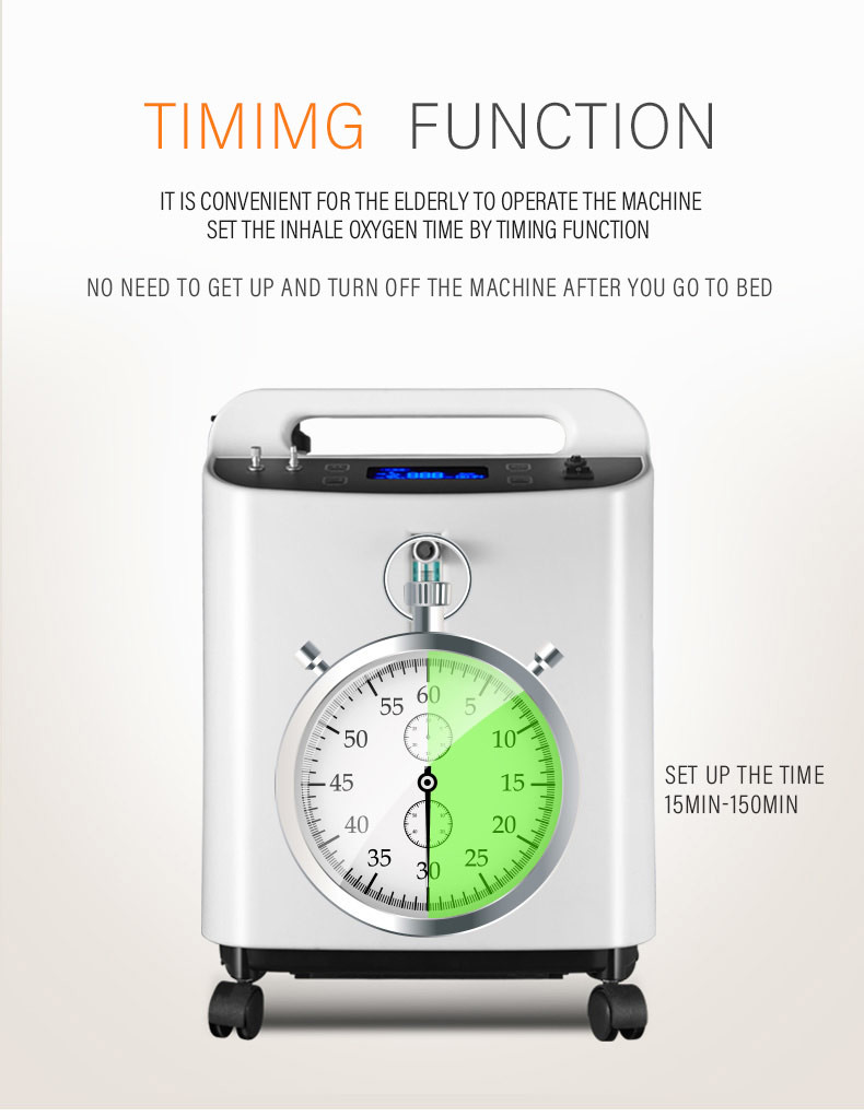 220V O2 Concentrator Machine , Oxygen Machine 10l With Atomize Function