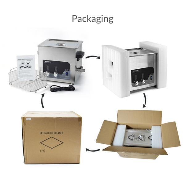 Durable Medical Ultrasonic Cleaner , Injector Nozzle Automatic Denture Cleaner