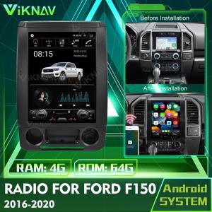 Wholesale 12.1 Inch Android Auto Screen Stereo For 2016-2020 Ford F150 Navigation GPS Multimedia DVD Player Wireless Carplay 4G from china suppliers