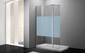 Wholesale Tempered Glass Custom 1600mm Frameless Sliding Glass Shower Doors from china suppliers