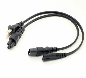 USB Type 2 in 1 short 1ft power cord for digital camera & notebook, new