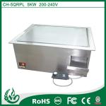 New style Built in induction griddle with temperature controler