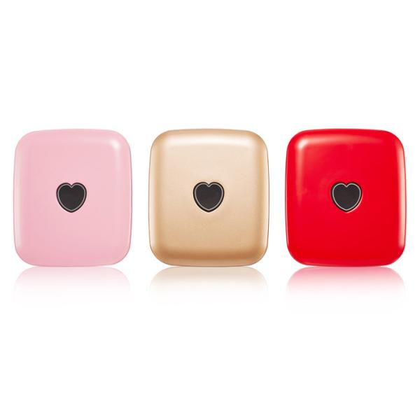 1X / 5X Magnification LED Cosmetic Mirror , Folding Compact Mirror With Touch Brightness Control