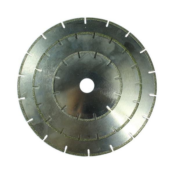 Silver M14 Electroplated Segment Diamond Saw Blade 1.6mm 1.8mm