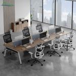 Efficiency and Flexibility Open Space Workstation of Office with Multiple