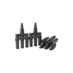 China Waterproof 30A MC4 Solar Branch Connector T Branch DC 1000V IP68 on sale