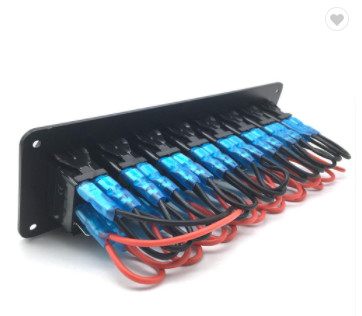 24V 20A Waterproof Switch LED Boat Electricals Rocker Switch Panel