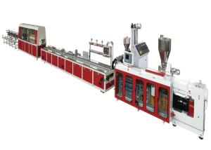 Wholesale JWELL Conical Twin Screw Extruder PVC WPC Profile Extrusion Machine Panel Making Machine from china suppliers
