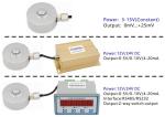 Miniature Button Type Compression Force Sensor 10kN 20kN Compression Force