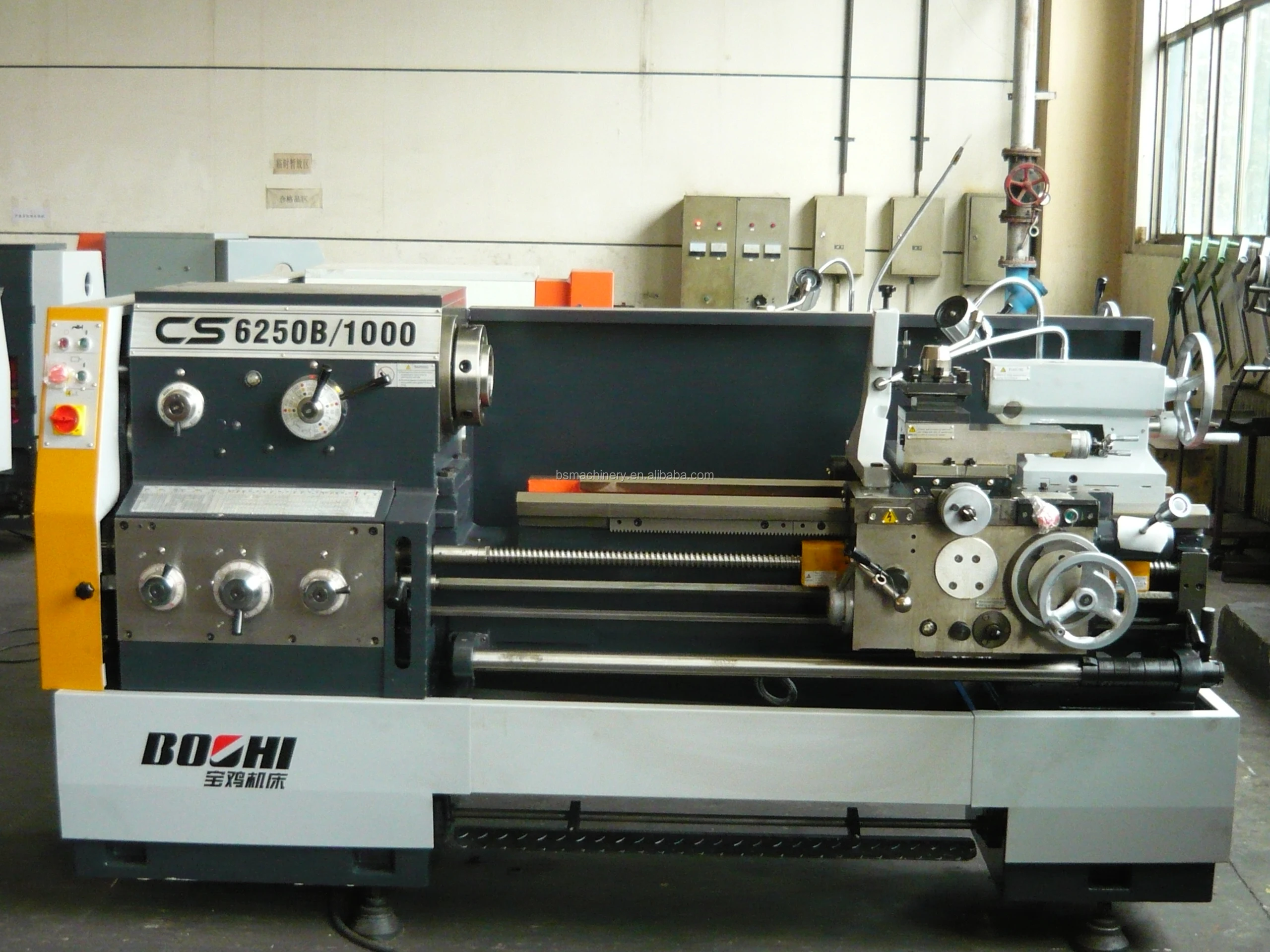 CQ6180C Metal Bench Horizontal Lathe Machine With CE Certificate
