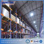Easily Reconfigured Radio Shuttle Racking System for Intensive Storage With