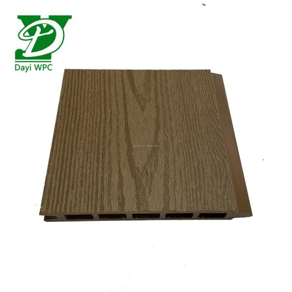 Customizable Garden WPC Fence Wood Plastic For Privacy Erosion Resistant