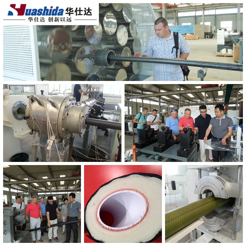 High-Efficiency Continuous Pert Flexible Insulated Pipe Production Line