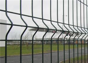 Wholesale PVC Coated Highway Triangle Bending Fence Panel 3D Curved Mesh Panel For Garden from china suppliers