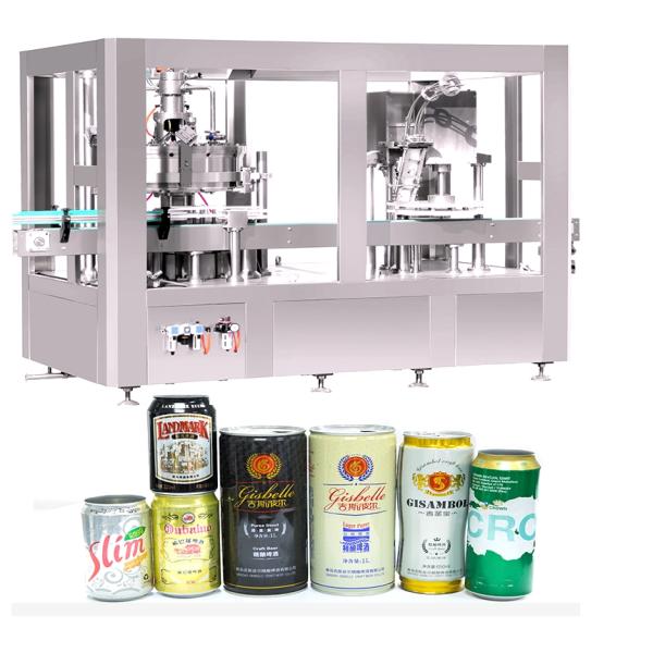 2019 new design Aluminum Can Craft Beer Filling Machine/Craft Beer Canning Line