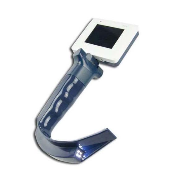 Clinical Training Portable Video Laryngoscope With Flexible Tip Curved