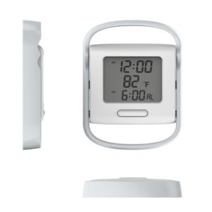 Multifunctional Phone Holder Led Display Clock With Temperature And Electronic Movement