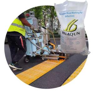 China Convex Thermoplastic Paint for Pavement Markings High-Visibility and Customizable Shapes on sale