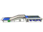Stainless Steel Roller Sorting Machine With Automatic Sorting Functionality