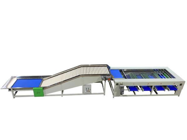 Quality Stainless Steel Roller Sorting Machine With Automatic Sorting Functionality for sale