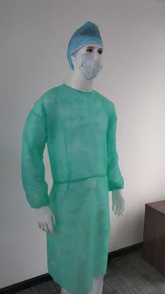 Quality S&J Factory price Disposable gown Isolation gown PPE gown Disposable Apron for sale