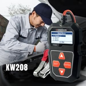 Wholesale 8-16v 2000CCA Auto Battery Capacity Meter KONNWEI KW208 from china suppliers