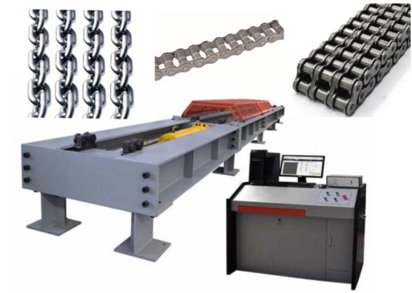 600 KN Maximum Test Force Chain Tensile Tester with Complete Configuration