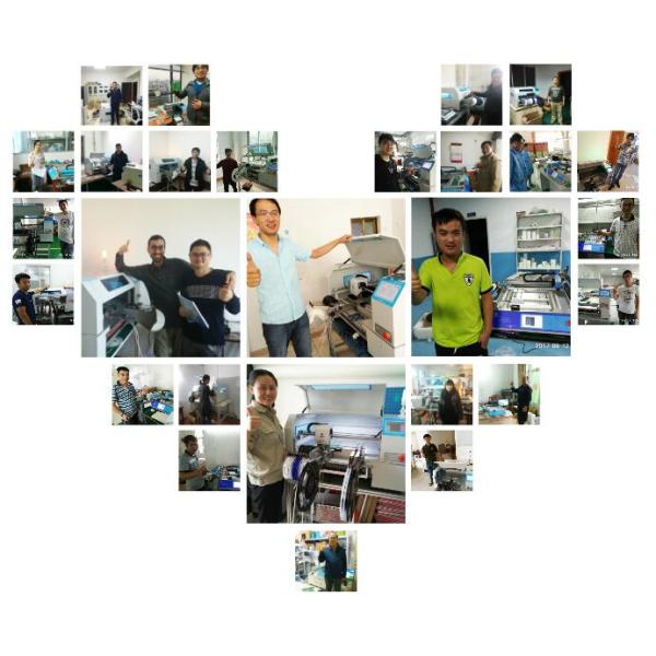 Charmhigh CHMT36VA PC Control SMT Pick And Place Machine , 2 Cameras 0402 SOP QFN