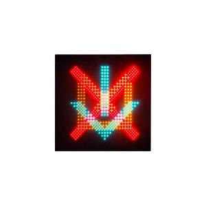 50W Lane Control LED Screen Sign Oriented Identification System